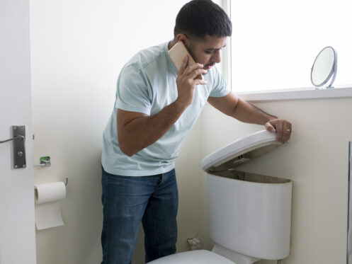 Toilet repair in Greenville, SC